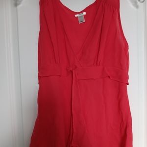 Old Navy top, Size M, Red